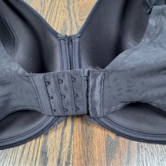 Chantelle Comfort Chic Full Coverage Memory Cup Black Bra 36I - Picture 5 of 7